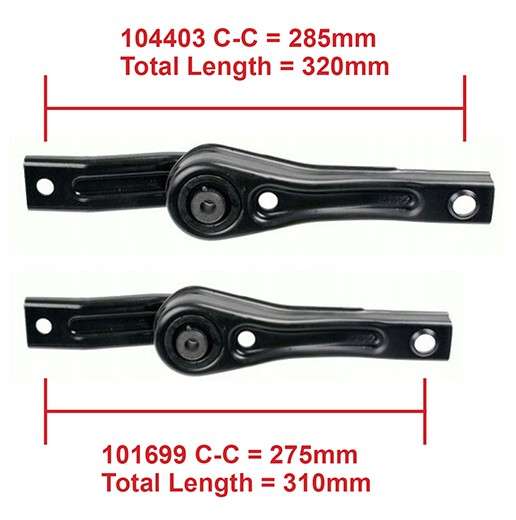 Audi engine mounting - rear 275mm C-C