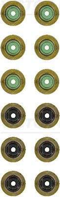 Opel valve stem seals-inl/exh 12pc
