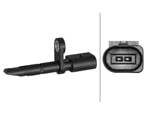 Audi sensor-wheel speed -front, 2 PIN