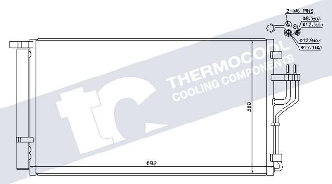 Citroen engine mounting - left