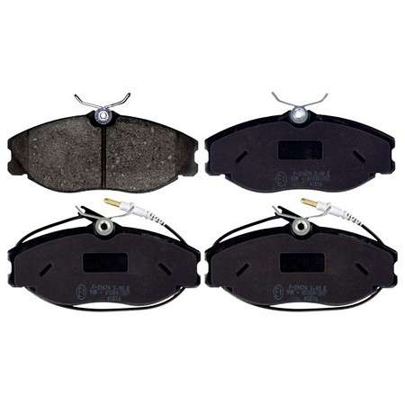 Citroen brake pad set F - with sensor 130x56.6x19