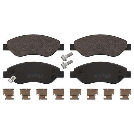 Opel brake pad set - front (151x55x19)