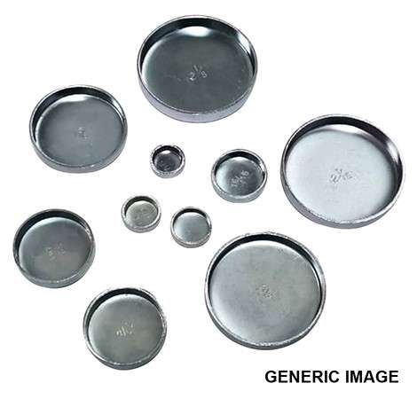 Opel welch plug - stainless steel (6 in block) 36MM - Price is for 1 Plug