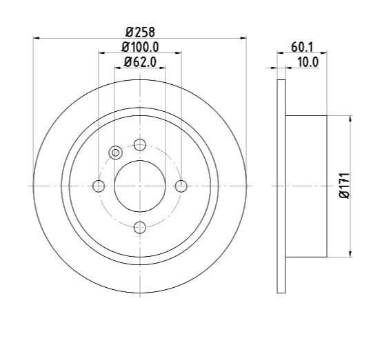 Opel sensor - crankshaft / 3 PIN
