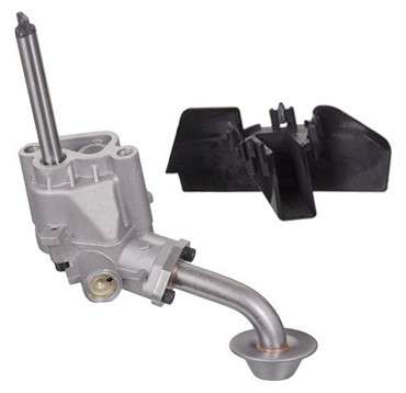 Audi oil pump with plastic baffle 104mm SHAFT, SPADE DRIVE