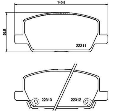 Fiat coolant expansion bottle