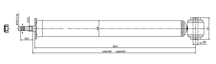 Opel Gold shock absorber-gas-rear L or R