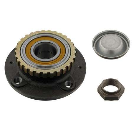 Citroen wheel hub+bearing+ABS - rear 129mm FLANGE