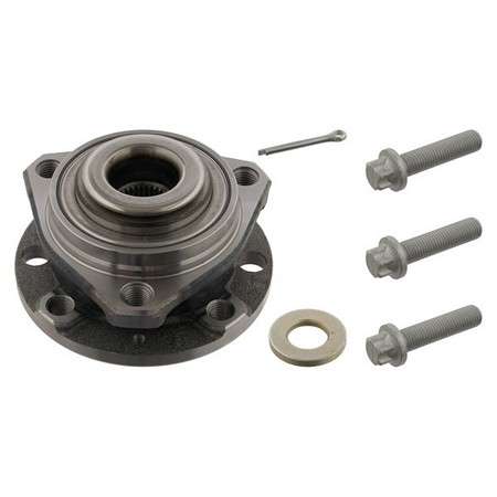 Opel wheel hub+bearing - front 120mm FLANGE NON ABS