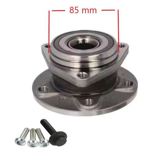 Audi wheel hub+bearing+ABS - front 136mm FLANGE