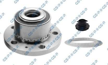 Audi wheel hub+bearing+ABS - front 126mm FLANGE 78mm BEARING