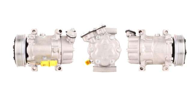 Citroen aircon compressor 119mm 6PK