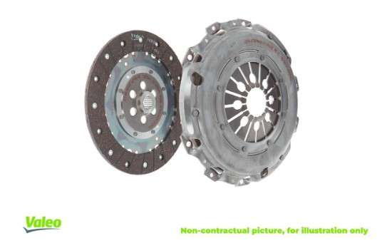 Fiat clutch kit for DMF 2pc (260x23 semi auto transmission)