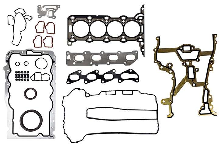 Opel overhaul gasket set, INCLUDES T/COVER GASKET