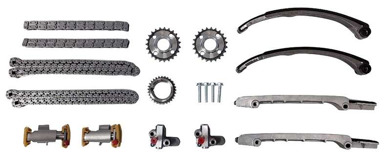 Land Rover chain kit with sprockets - E, SILENT160/SR44