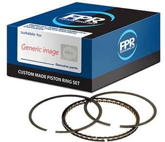 Chery piston ring set 4 cyl, 1.2x1.5x2.5 (Size: 000)