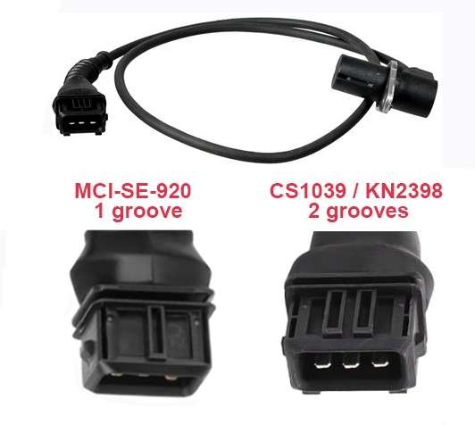Land Rover sensor - crankshaft 3 PIN STRAIGHT PLUG