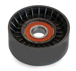 Land Rover idler wheel - micro-V belt 75x31 PLASTIC WHEEL ONLY