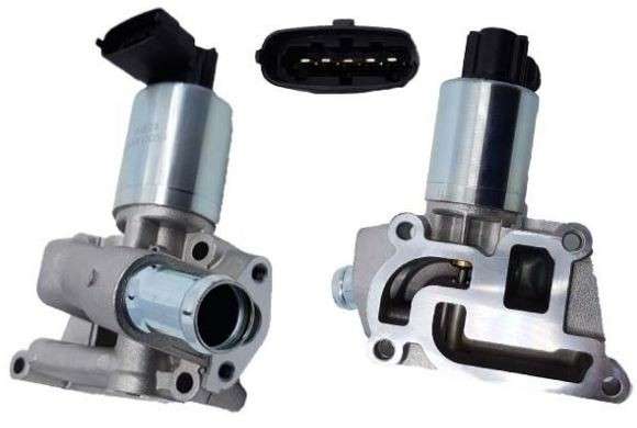 Opel EGR valve, 5 PIN INLINE