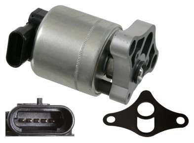 Opel EGR valve SIDE CONNECTION