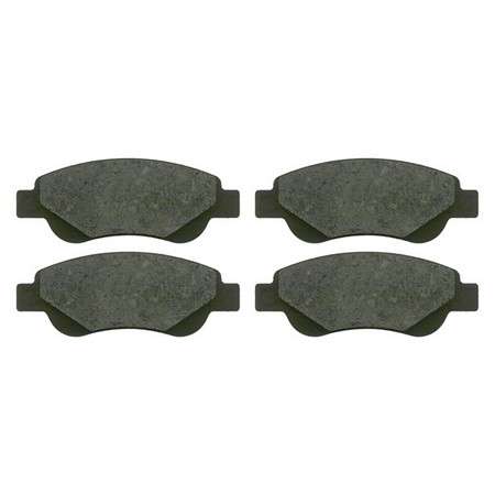 Citroen brake pad set - front 122.8x47.3x17.4