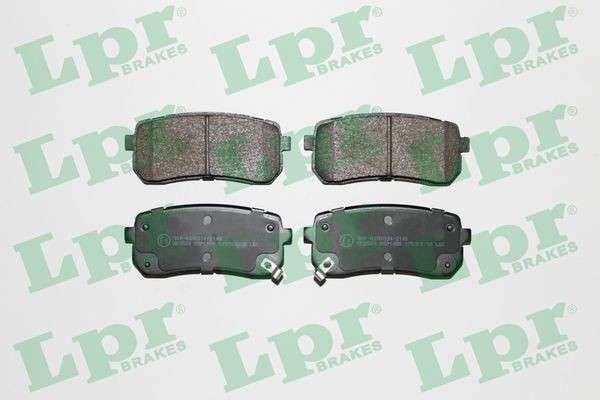 GWM/Haval brake pad set - rear (110.5x47.8x15.5)