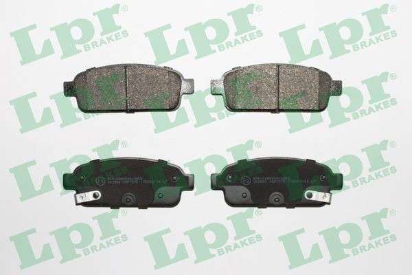 Opel brake pad set - rear / 116.x42.6x18.5
