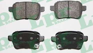 Opel brake pad set - rear 95.6x48.1x17.8