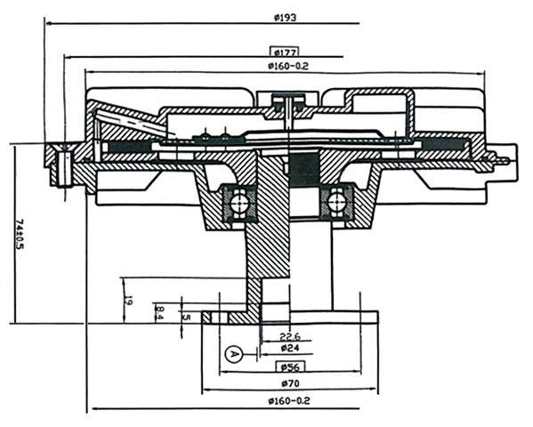 Fiat fan clutch
