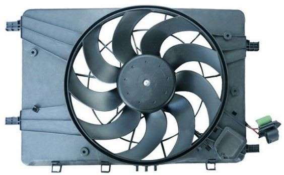 Opel radiator fan-electric 400mm 4 PIN