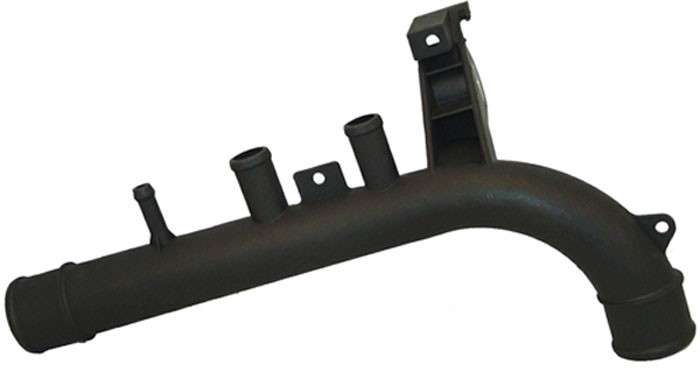 Opel heater water return pipe 3 SIDE OUTLETS