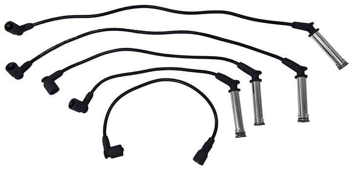 Opel ignition leads set STRAIGHT METAL SUPPRESSOR