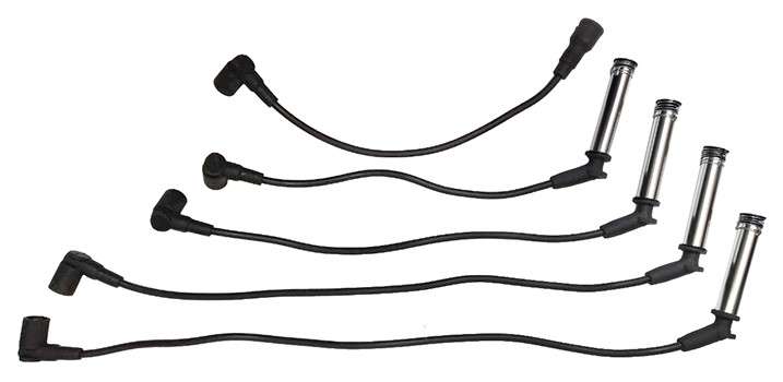 Opel ignition leads set ANGLED METAL SUPPRESSORS 5 lead set