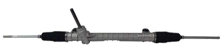 Opel steering rack with rack end