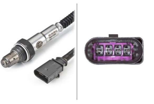 Opel sensor - Lambda (oxygen)-lower 4 PIN 620mm