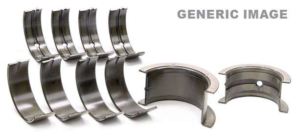 Opel main bearings-flanged 4mm THICK 2 HOLES (Size: 000)