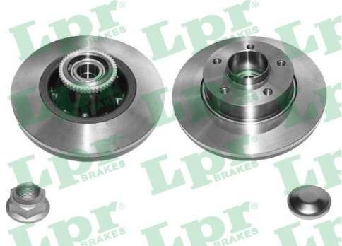 Opel brake disc rear - with hub / 280x12/102.2 + ABS RING