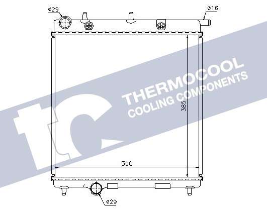 Citroen radiator-cooling-aluminium (390x385)