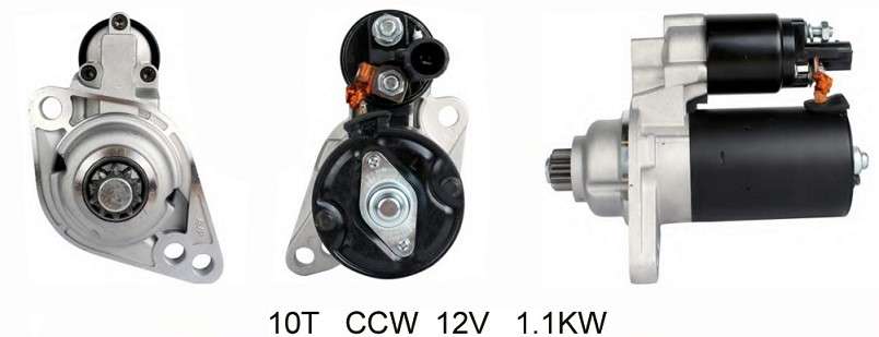 Audi starter motor - 12 volt