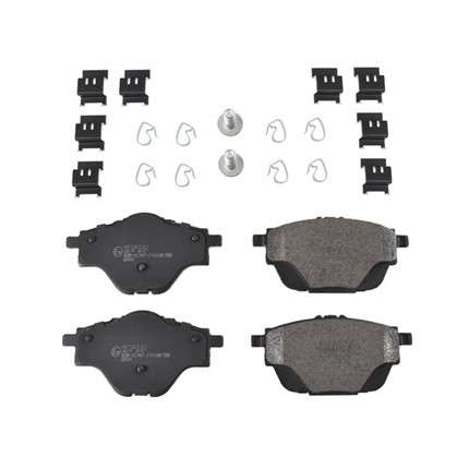 Opel brake pad set - rear 106x55.3x17.5