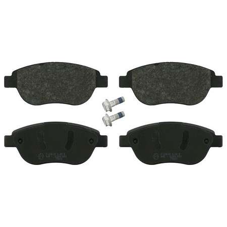 Citroen brake pad set - front 137x57x19