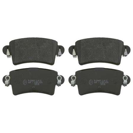 Opel brake pad set - rear 116x51.4x18.8