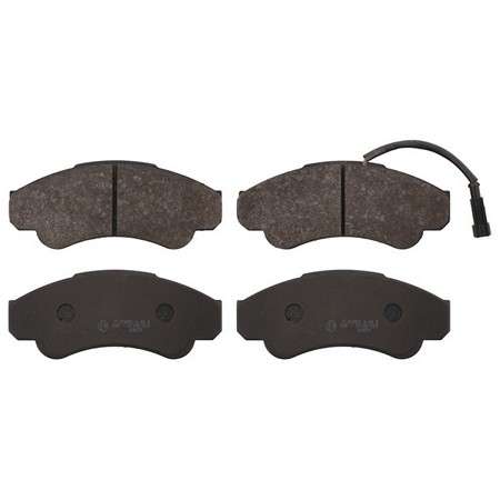 Fiat brake pad set F - with sensor (164.8x69.3x19)