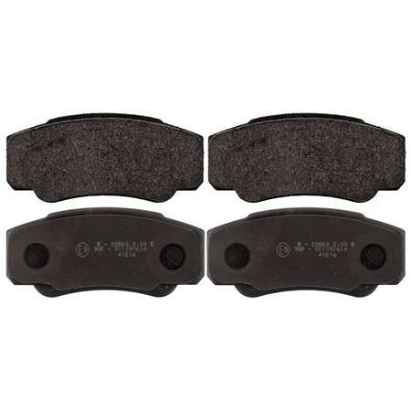 Fiat brake pad set - rear (109.8x50x20)