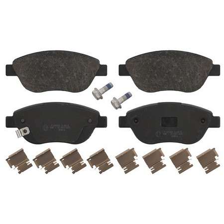 Opel brake pad set - front 137x19