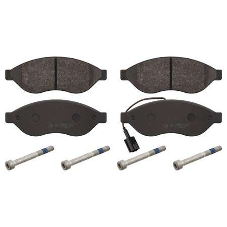 Fiat brake pad set F - with sensor (SENSOR WIRE ON 1 PAD)