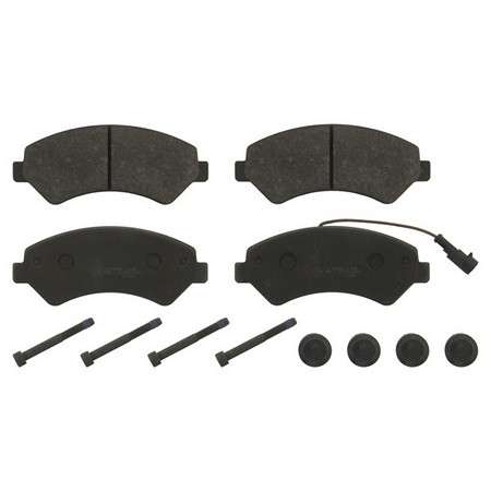 Fiat brake pad set F - with sensor (169.1x69.1x19)