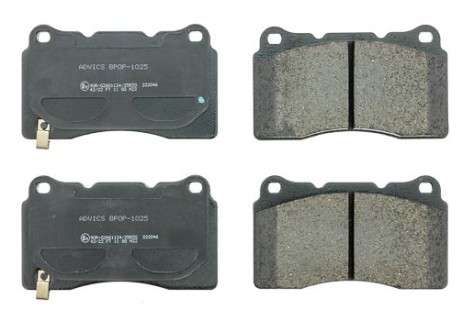 Opel brake pad set - front / 131.8x77.3x16