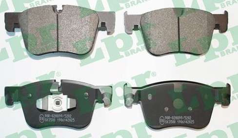 Opel brake pad set - front 155x70x16 56.64mm CLIP