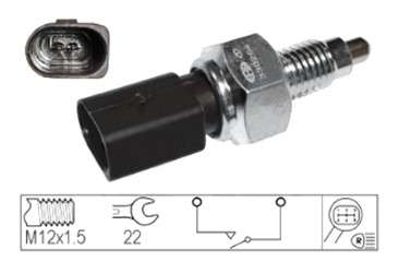 Audi reverse light switch, 2 PIN M12